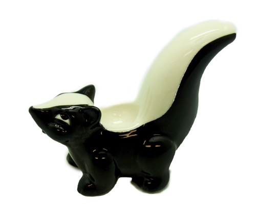 Wacky Bowlz Ceramic Skunk Pipe